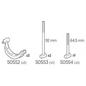 THULE Squarebar ADAPTER TIL PRORIDE