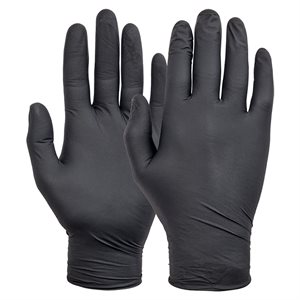 NORSE Black nitrilengangshandsker 4,5g str. 8