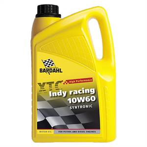 Bardahl 5 Ltr. Xtc 10W60 Indy Racing