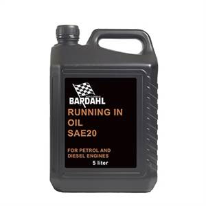 Bardahl 5 Ltr. Running-In Oil Singlegrade 20