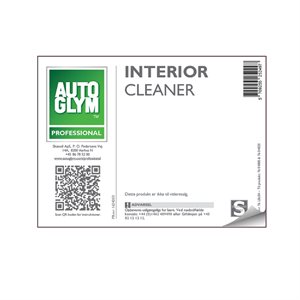 Label Autoglym Interior Cleaner