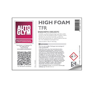 Label Autoglym High Foam TFR