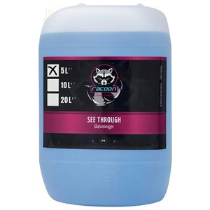 Racoon see through - glass Cleaner - glasrens 5l