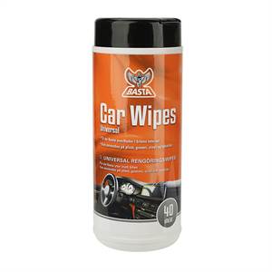 Basta car wipes allround 40 stk