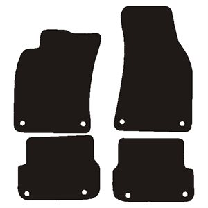 Velour måtter Audi A6 2007-2011