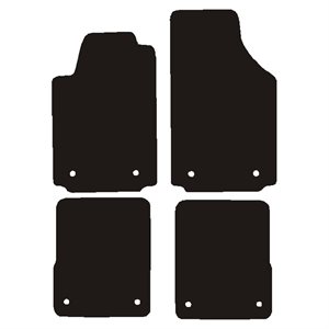 Velour måtter Audi A2 2000-2005