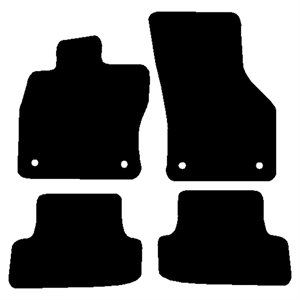 Velour måtter Audi A3 8V 2012- 2021