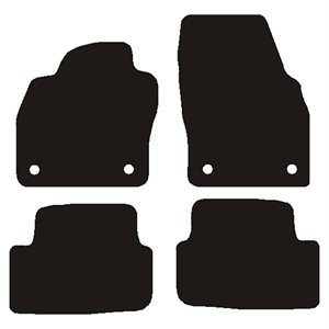 Velour måtter Audi A1 GB 2018-