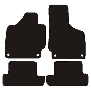 Velour formåtter Audi TT 2006-2014