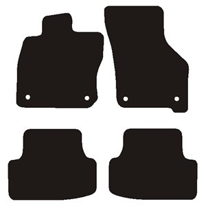 Velour Måtter Audi A3 limousine+sportback 8Y MHEV 2024