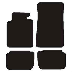 Velour måtter BMW 3 E46 1998-2002