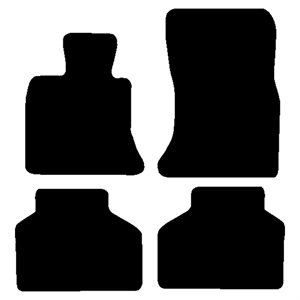 Velour måtter BMW 5 GT F07 2010-2017