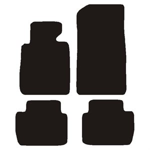 Velour måtter BMW 3-serie Compact E46 2002-2007