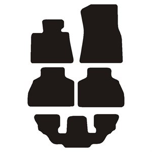 Velour måtter BMW X7 G07 2020- 5pers