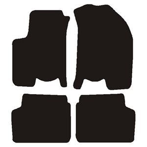 Velour måtter Chevrolet Kalos 2003-2008