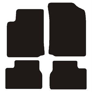 Velour måtter Citroen C3 2001-2005
