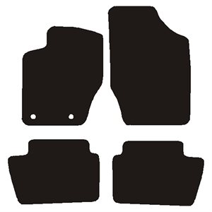 Velour måtter Citroen C4 2004-2010