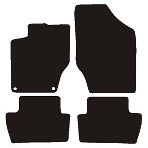 Velour måtter Citroen C4/DS4 2010-