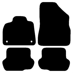 Velour måtter Citroen DS5 2011-2016