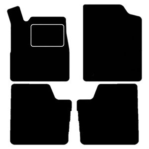 Velour måtter Citroen Xantia 1993-2003