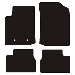 Velour måtter Citroen C3 01/2007-2009