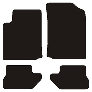 Velour måtter Citroen C3 Pluriel 2003- 2005