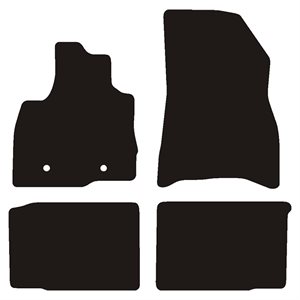 Velour Måtter Dacia Bigster Mild hybrid (48V) 2025-