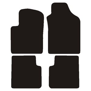Velour måtter Fiat 500 2007-2012