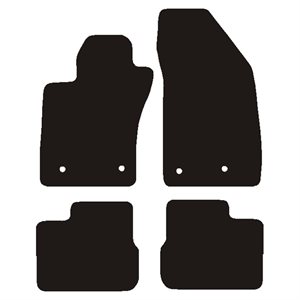 Velour måtter Fiat Tipo 5d Hatchback 2015-