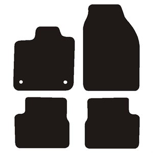 Velour måtter Fiat E-500 2020-