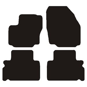 Velour måtter Ford Galaxy II 5P 2006-2009