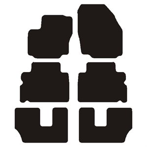 Velour måtter Ford S-MAX 7P 2006- 2012