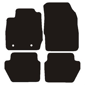 Velour måtter Ford Ecosport 2015-