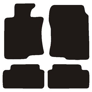 Velour måtter Honda Accord 2008-