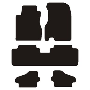 Velour måtter Honda Stream 2001-2005