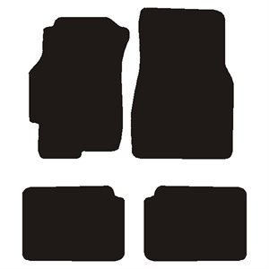 Velour måtter Honda Civic 4d Sedan 1996-2001