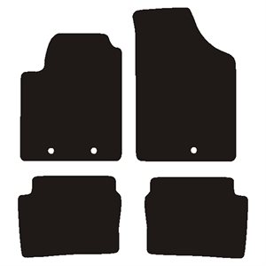 Velour måtter Hyundai i10 2009-2013