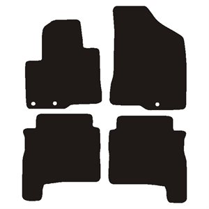 Velour måtter Hyundai Santa Fe 2010- 2018