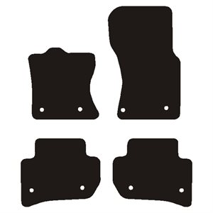 Velour måtter Jaguar F-Pace SUV 2015-