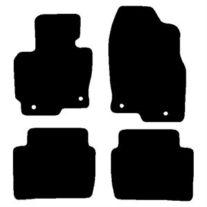 Velour måtter Mazda CX-5 2013-2017