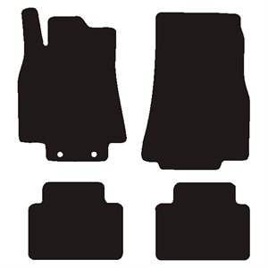 Velour måtter Mercedes A-klasse w169 2005-12