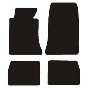 Velour Måtter Mercedes 124 Coupe 87-93 - uden måttelåse