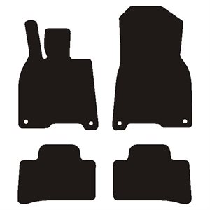 Velour Måtter Mercedes EQE (V295) 2022-