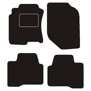 Velour måtter Nissan Primera P12 2002-2008