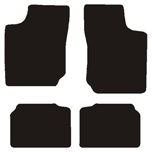 Velour måtter Opel Corsa B 1993-2000