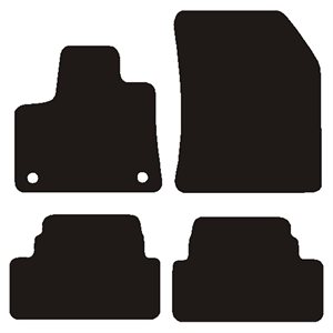 Velour måtter Opel Grandland X 09/2017-