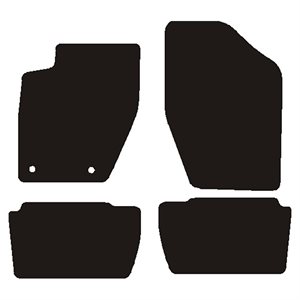 Velour måtter Peugeot 307 2001-2012