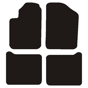 Velour måtter Peugeot Partner 1997-2005