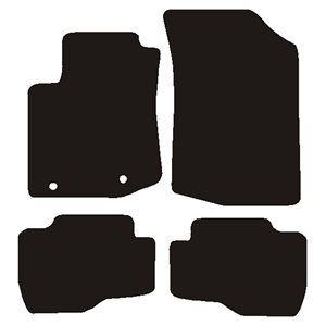 Velour måtter Peugeot 108, Cit C1, Aygo 2014-