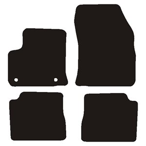 Velour måtter Peugeot e-2008 2020 -